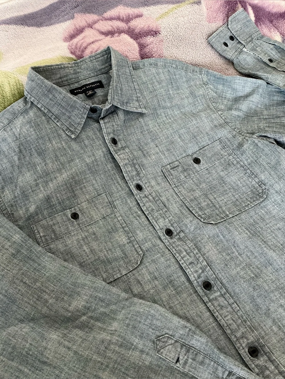 Banana Republic Standard Fit Chambray Shirt
